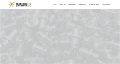 Desktop Screenshot of metalloidsexim.com